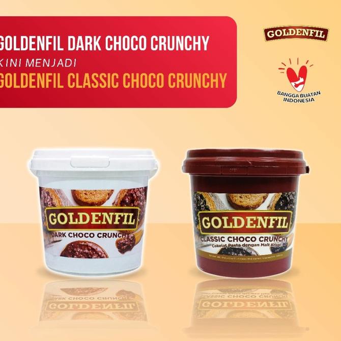 

Cuci Gudang Awal Tahun goldenfil DARK CHOCO crunchy selai 1 kg Cuci Gudang Awal Tahun