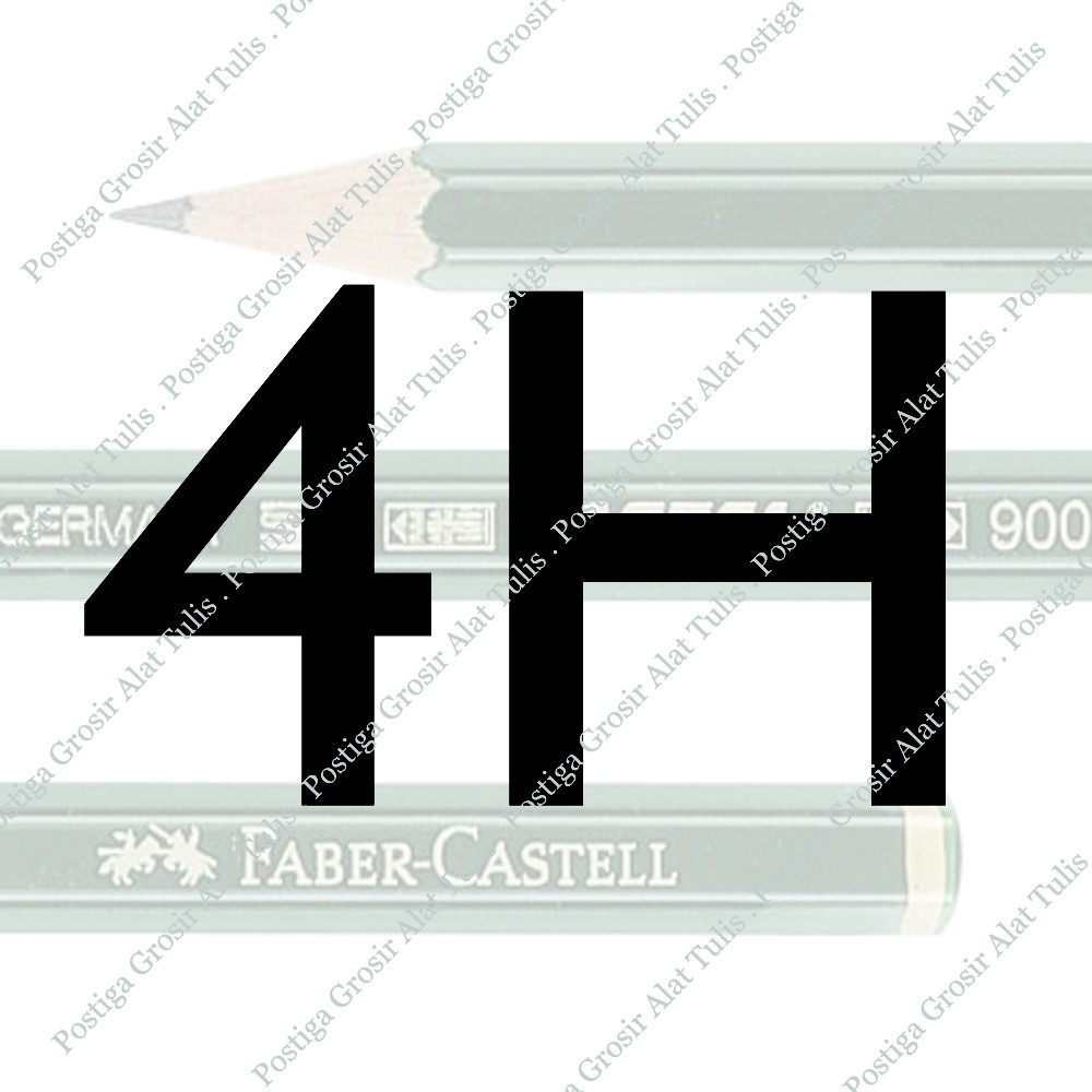 

Pensil Faber Castell 4H ORIGINAL