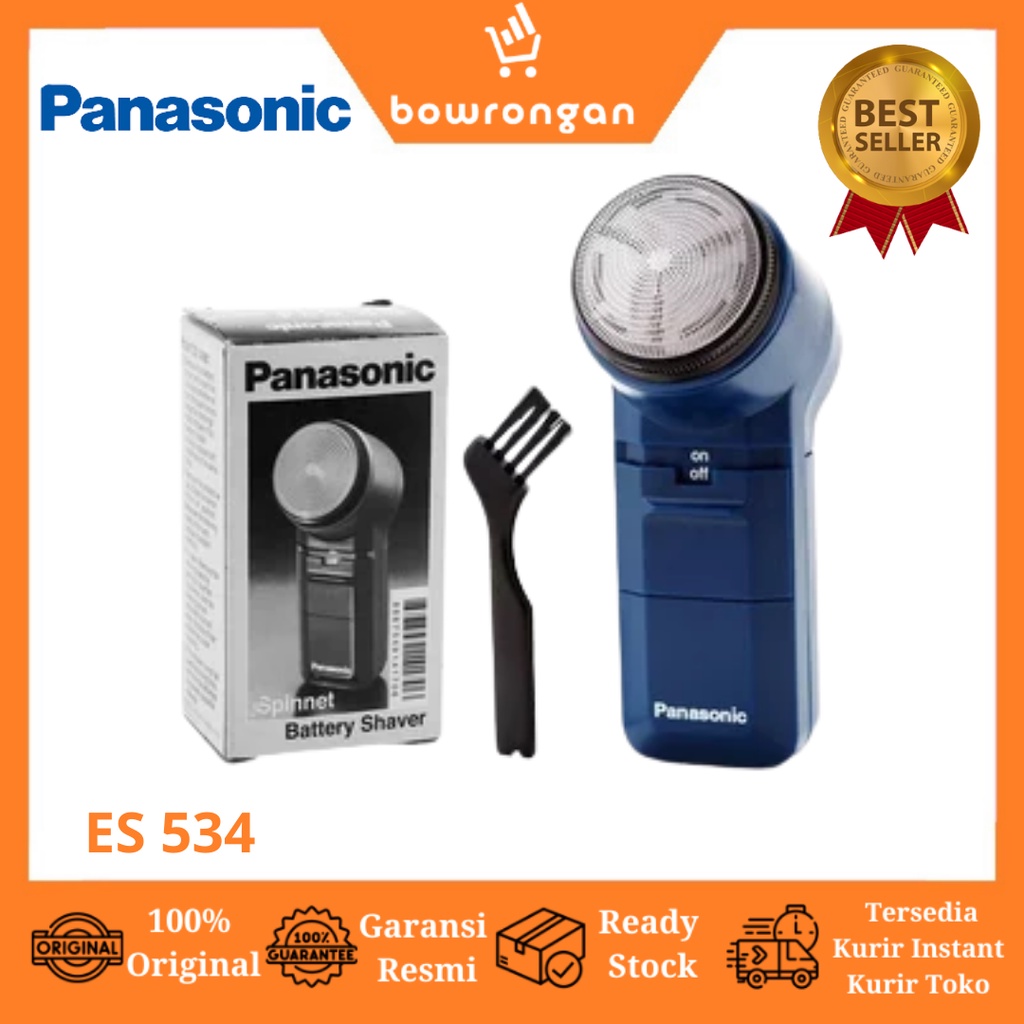 Panasonic Shaver Alat Cukur Kumis &amp; Jengot ES534