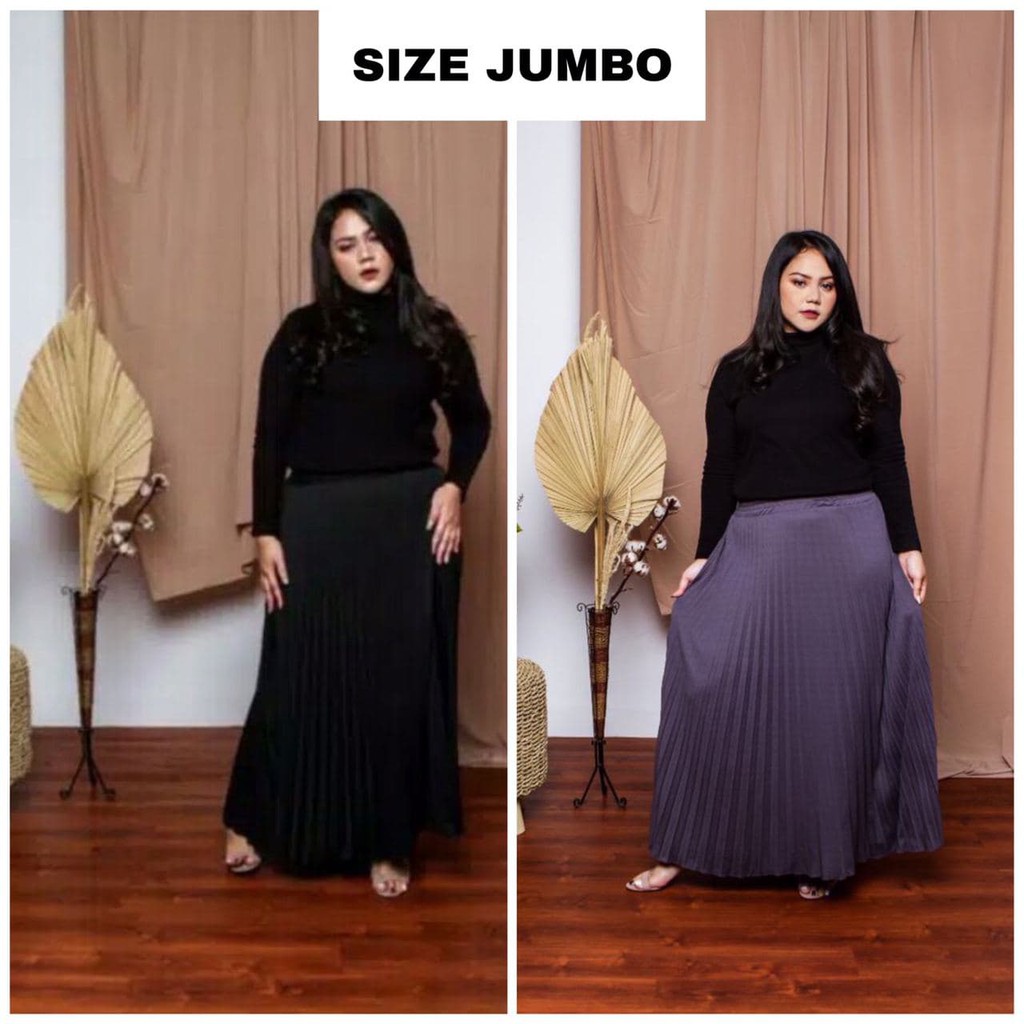 KIYOREN ROK PLISKET JUMBO XXXL / PLISKET MURAH / PLISKET PREMIUM