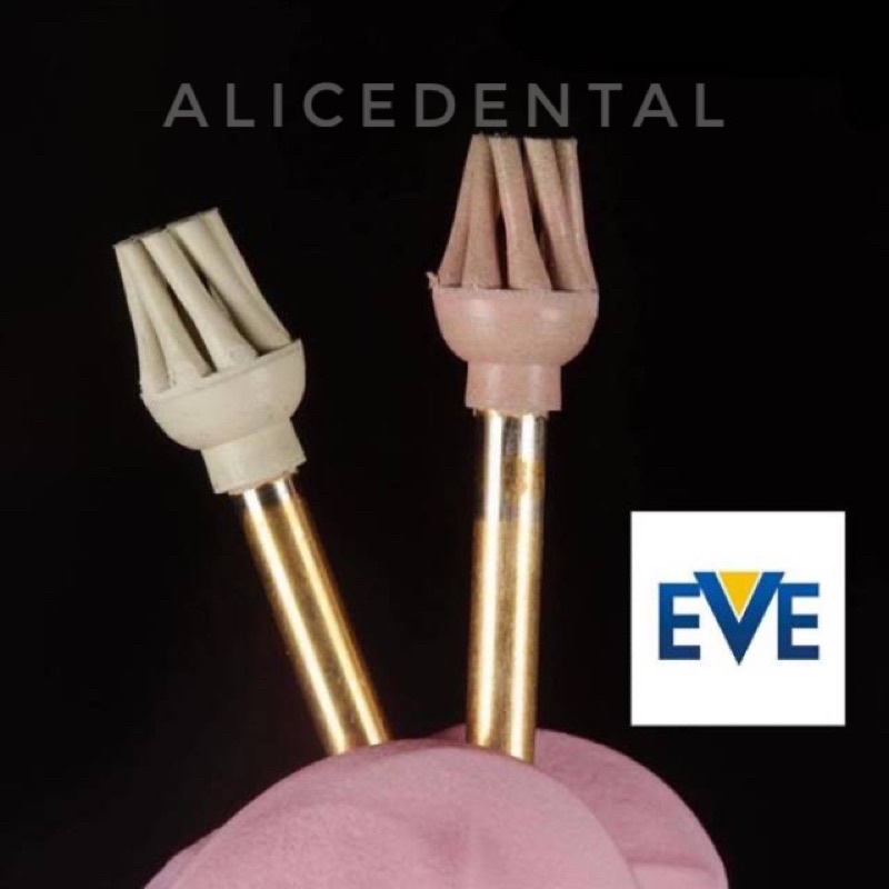 Occluflex eve diacomp plus polisher oklusal polishing occlusal bur poles glossy shining mengkilapkan veneer