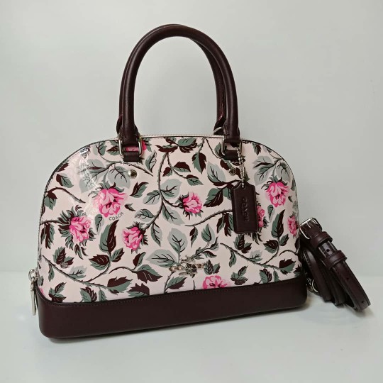 Coach Mini Sierra Rose Print Flower Original