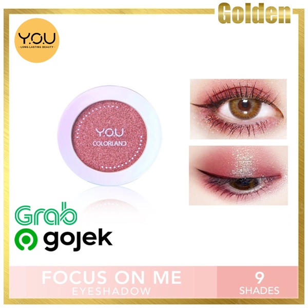YOU Colorland Focus On Me Eyeshadow Original Asli