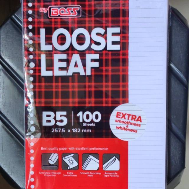 

LOOSE LIFE B5 & A5 100 LEMBAR | 50 LEMBAR