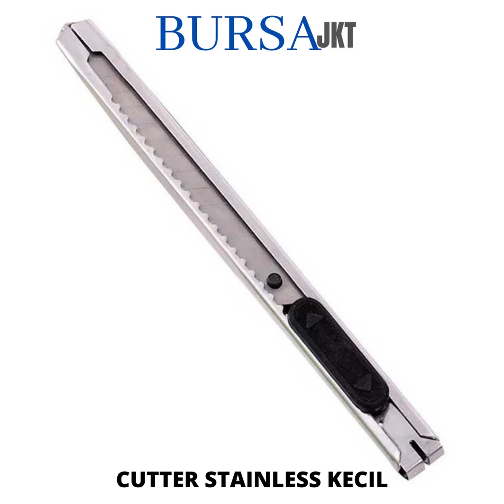 

PISAU CUTTER MINI BESI STAINLESS STEEL 12.5 MM