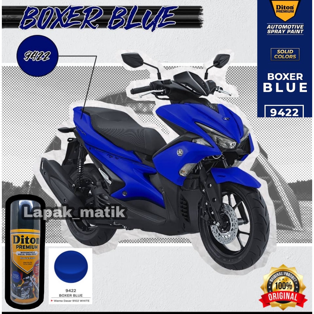 Pilok DITON PREMIUM BOXER BLUE 9422 BIRU NAVI NAVY 400ml TIVOLI BLUE