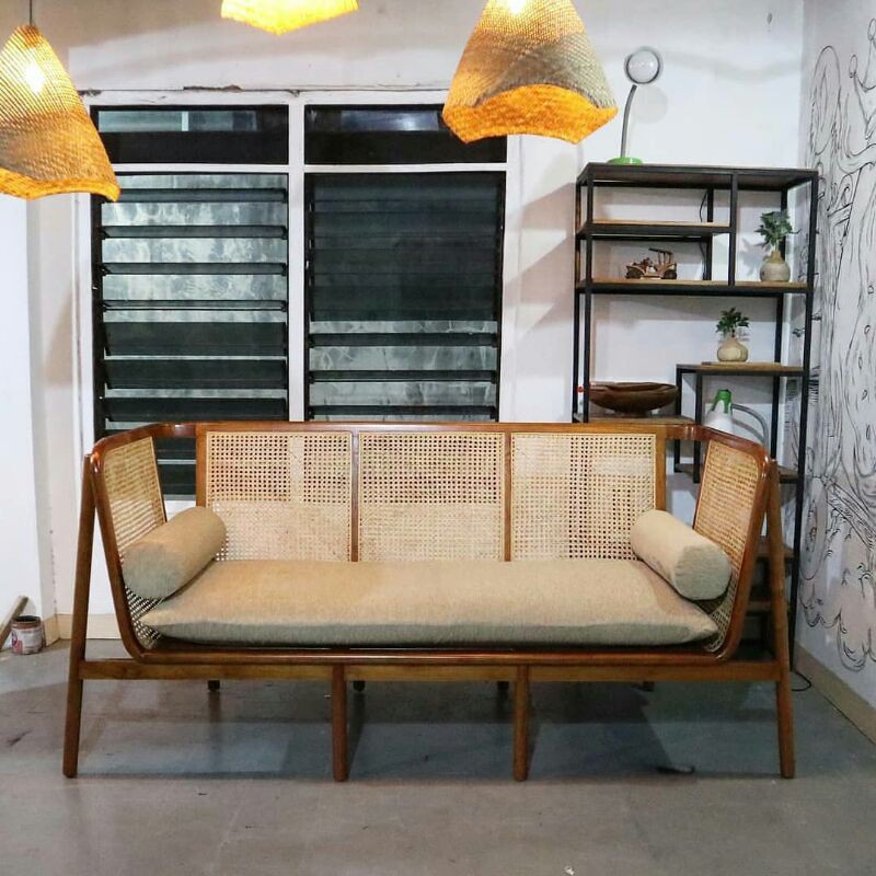 sofa rotan 3 seater kayu jati perhutani-sofa retro-sofa klasik-sofa tamu -kursi tamu-sofa rotan