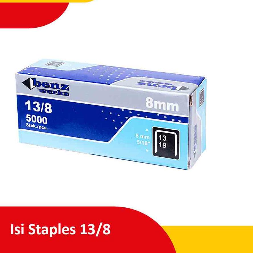 

Benz Isi Staples 13/8 8mm ✓