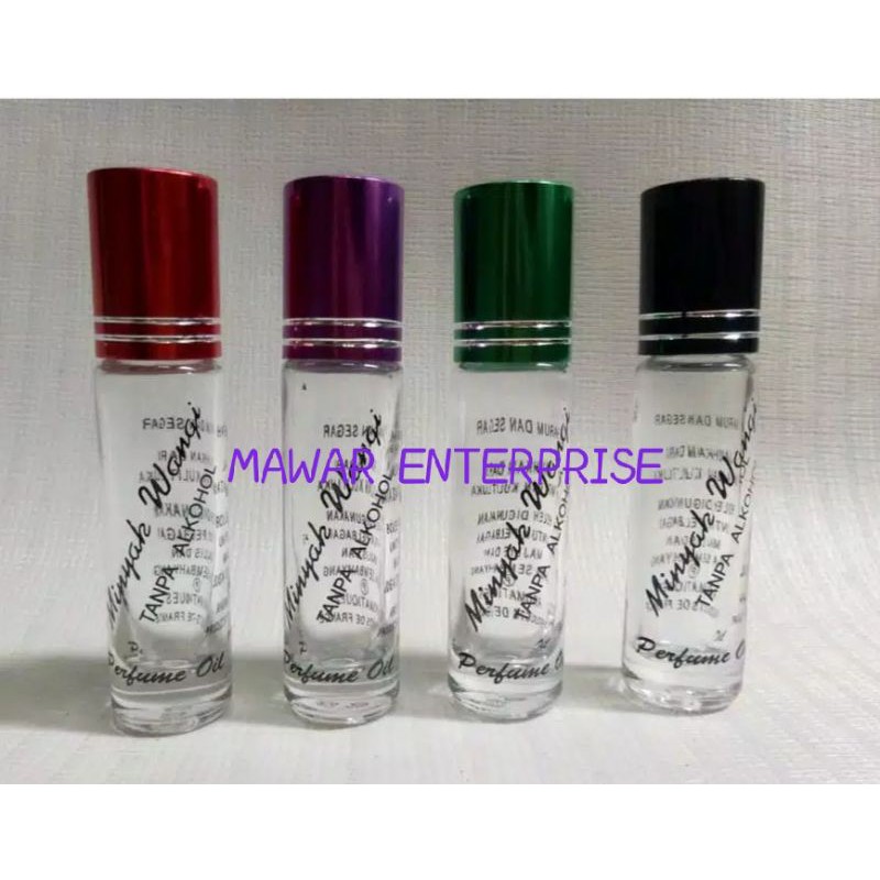 Botol Roll On Malaysia 8 ml