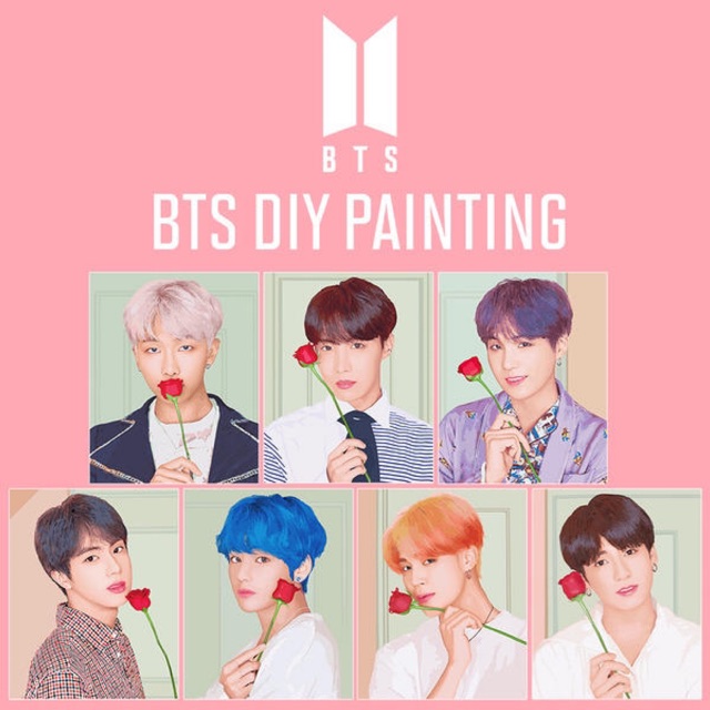 BTS Official DIY Painting