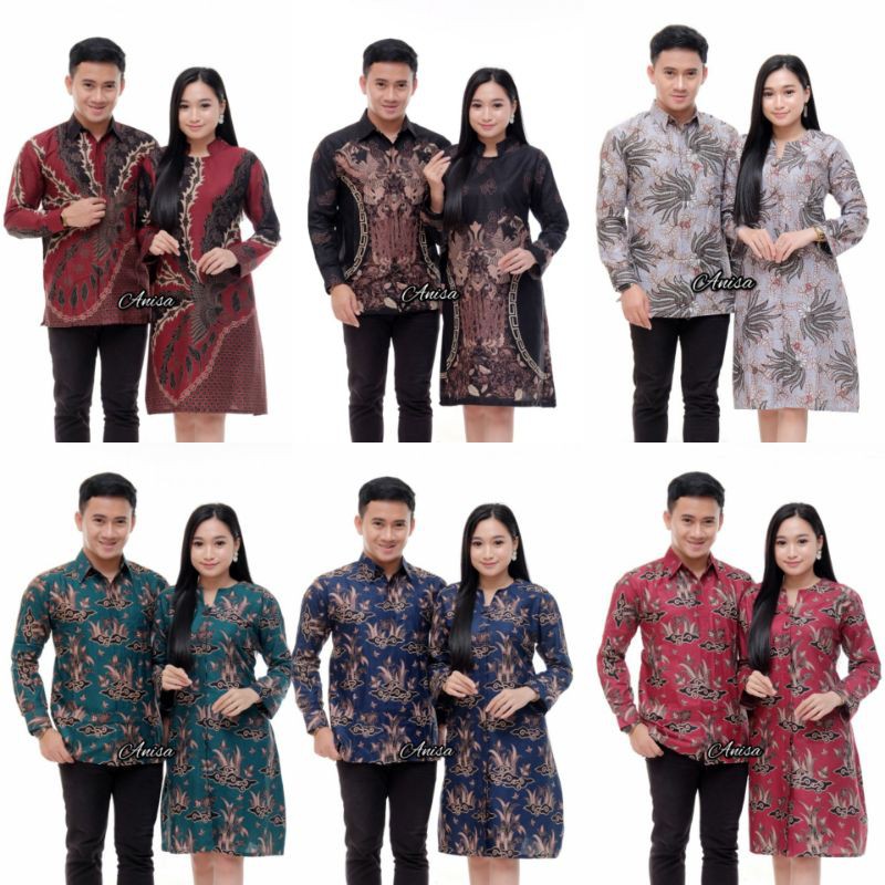 Sale Maura Couple - Sania Ruffle Batik Couple Ori Ndoro Jowi Dnt wNY9QATapRA6l