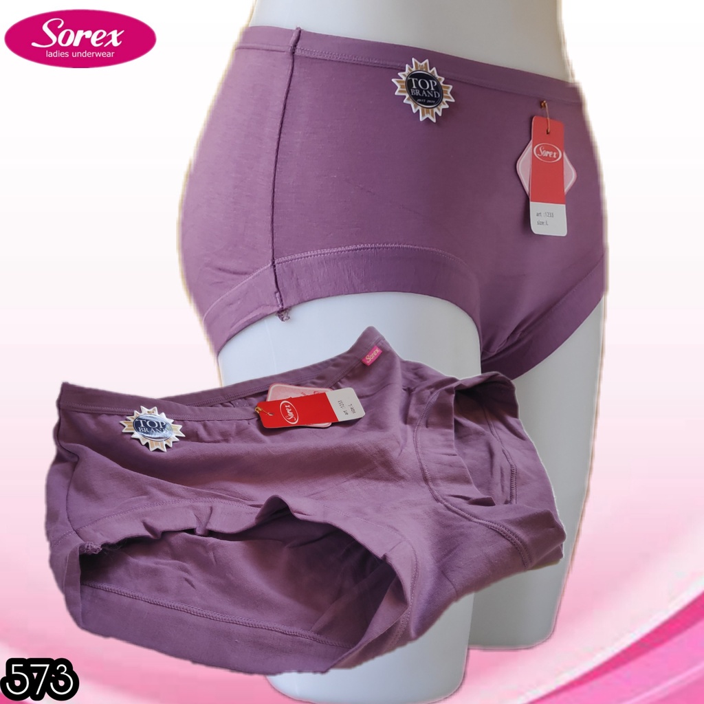 12pcs CD Sorex 1233 Soft &amp; Comfort | Celana Dalam Wanita Dewasa Sorex Dewasa | Open Sorex Grosir Lusinan