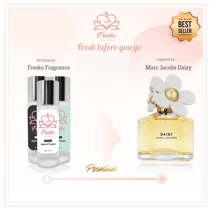 Fresko parfum wanita inspired by Marc Jacobs Daisy