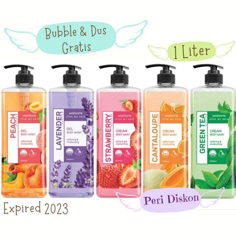 WATSONS BODY WASH 1000ml Shopee Indonesia