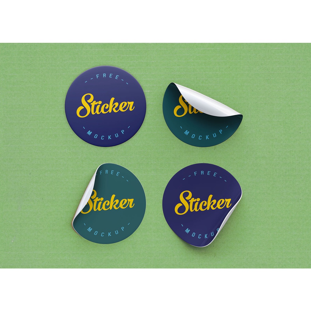 

Stiker Bundar VINYL Desain Custom Label Produk Bulat
