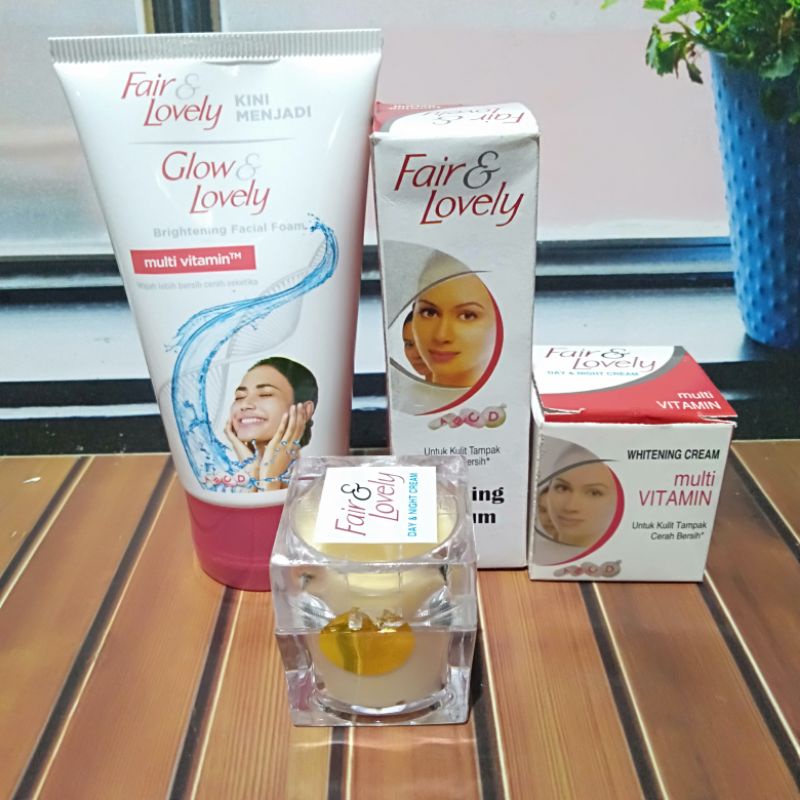 3In1 Cream Fair lovely Super,facial Foam,Serum