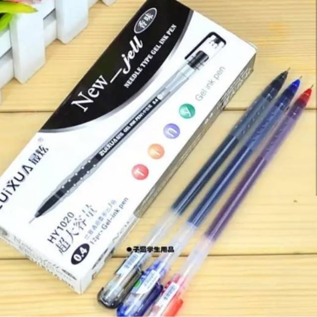 

PULPEN GEL HITAM BIRU MERAH