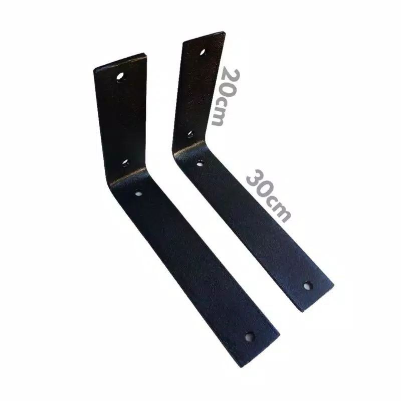 ( Bisa COD ) Siku Rak Dinding Bahan Plat Tebal 2 mm