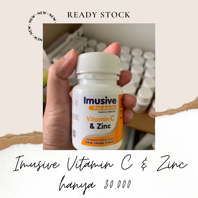 Imusive Vitamin C dan Zinc