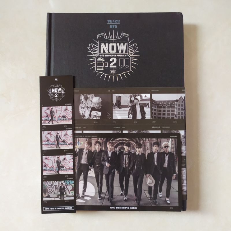 BOLEH NEGO VERY RARE Bts now 2 fullset with jin bookmark
