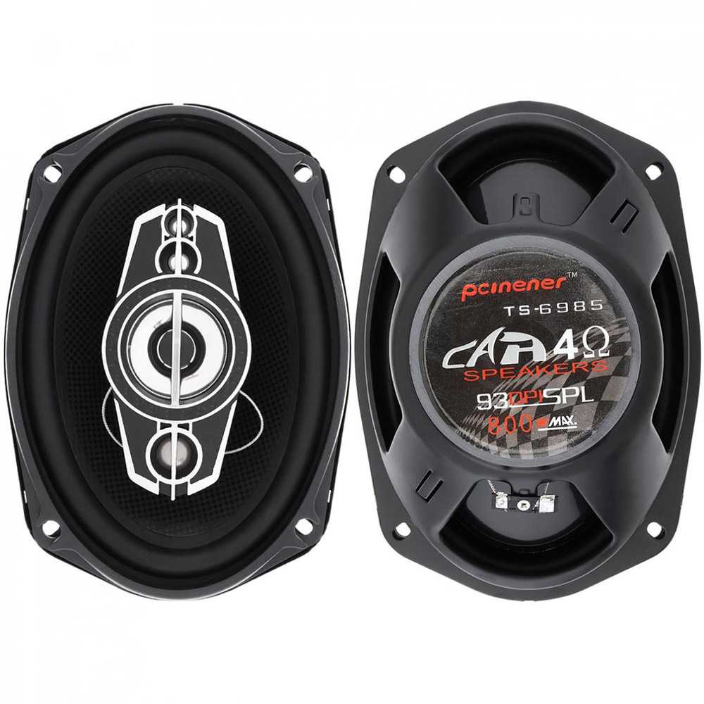 Pcinener Speaker Mobil HiFi 6x9 Inch 800W 2 PCS - TS-6985