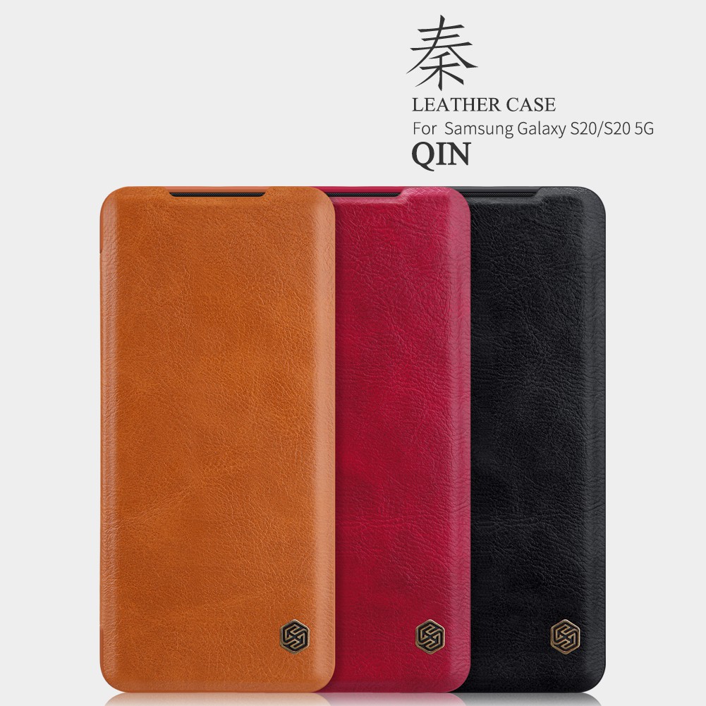 Flip Cover SAMSUNG Galaxy S20 Nillkin Qin Leather Flip Case Original