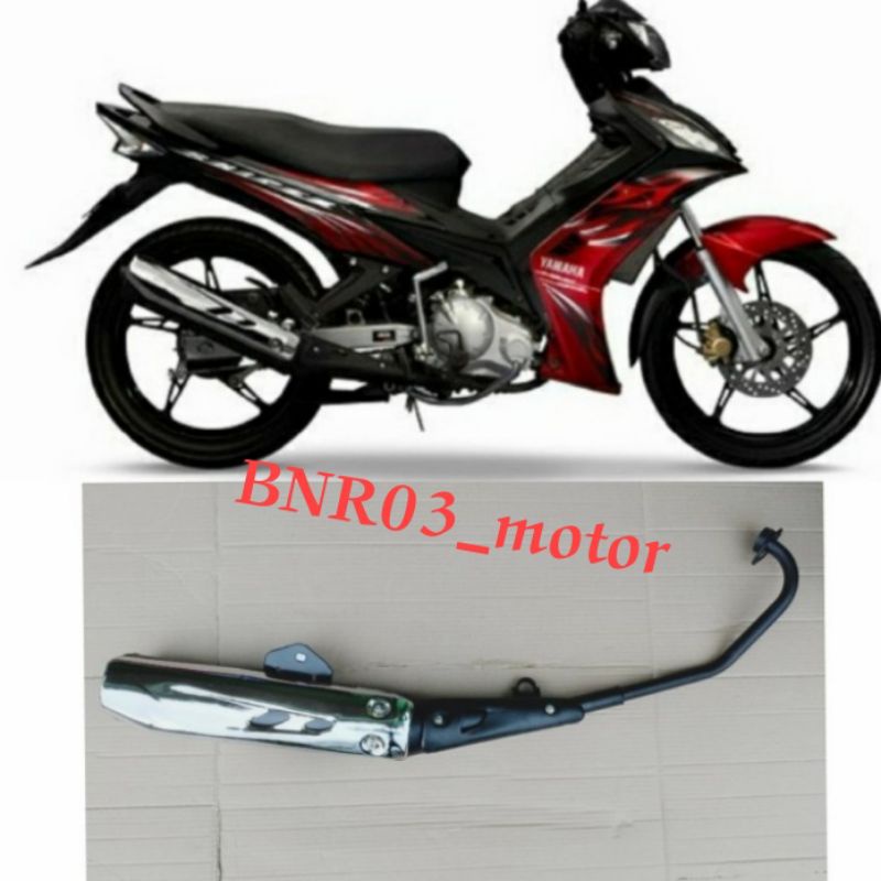 Knalpot Standar Motor Yamaha Jupiter MX 135cc Lama