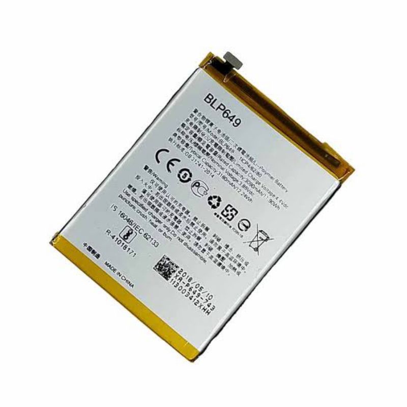 BATTERY BATERAI OPPO A83 (BLP649) BATRE ORIGINAL