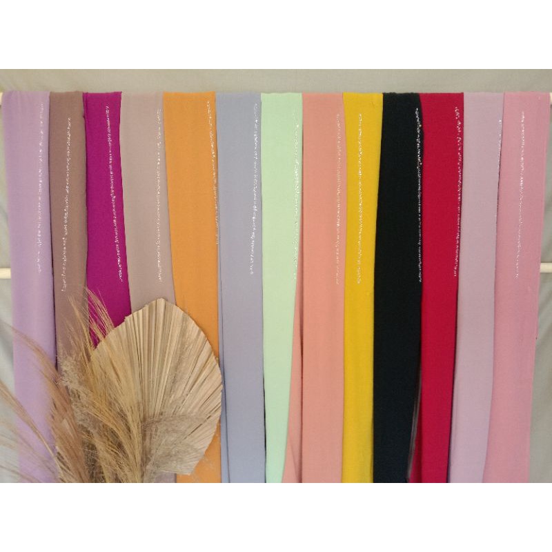 SALE STOK BUGIS HIJAB PREMIUM pashmina tali payet ceruty babydoll size besar ORIGINAL BUGIS HIJAB