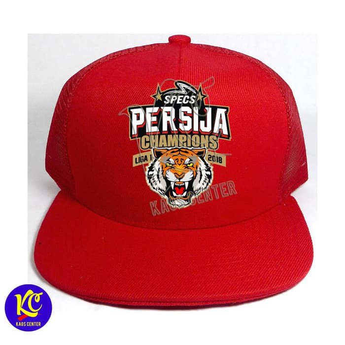 Topi Trucker Jaring PERSiJA SPECS Champions Liga 1 2018