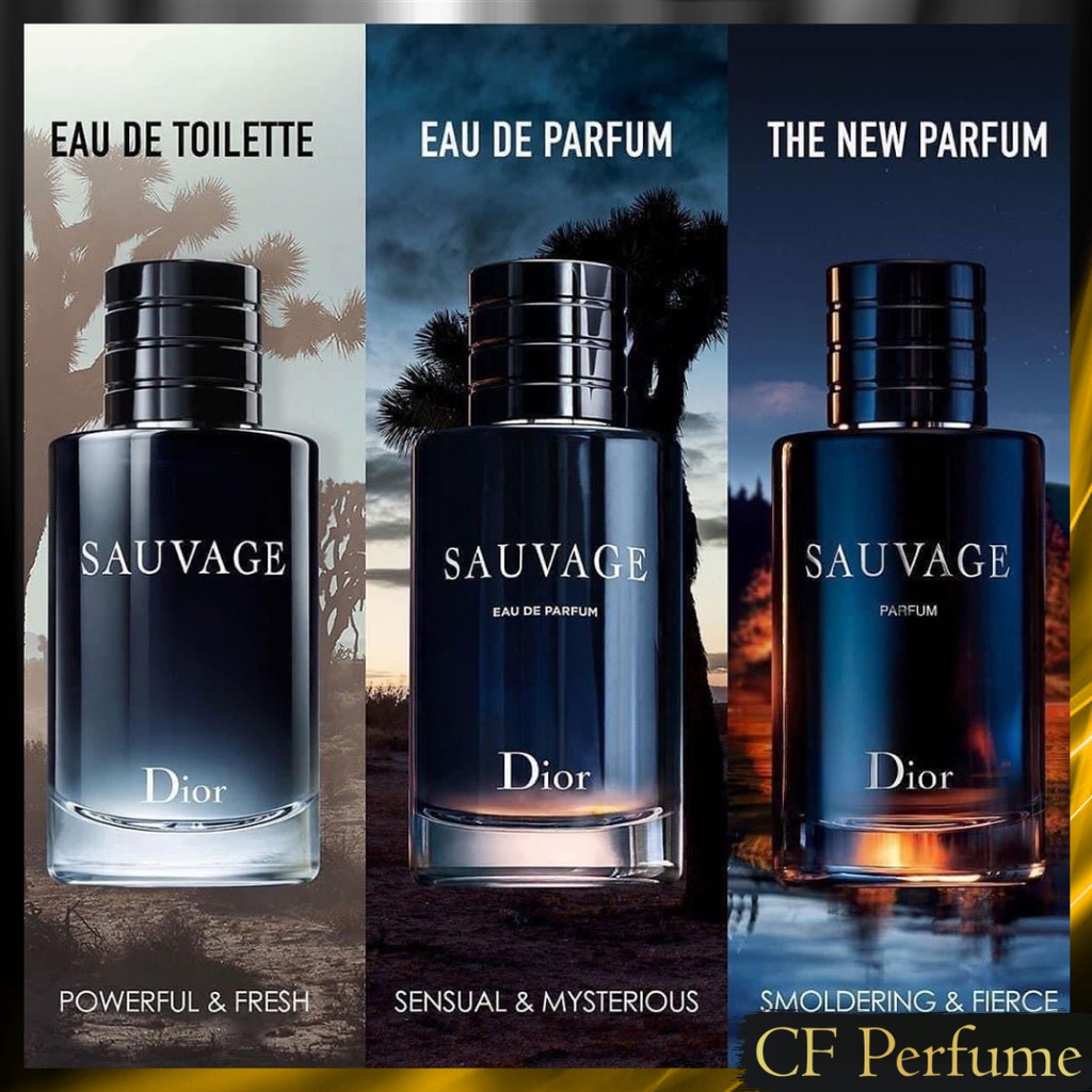 sauvage men's perfume