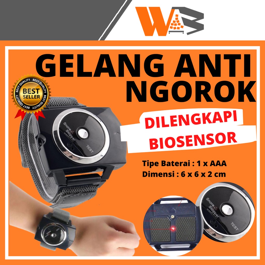 COD Gelang Pintar Anti Dengkur Snore Stopper Gelang Anti Ngorok Alat Anti Ngorok Anti Snore