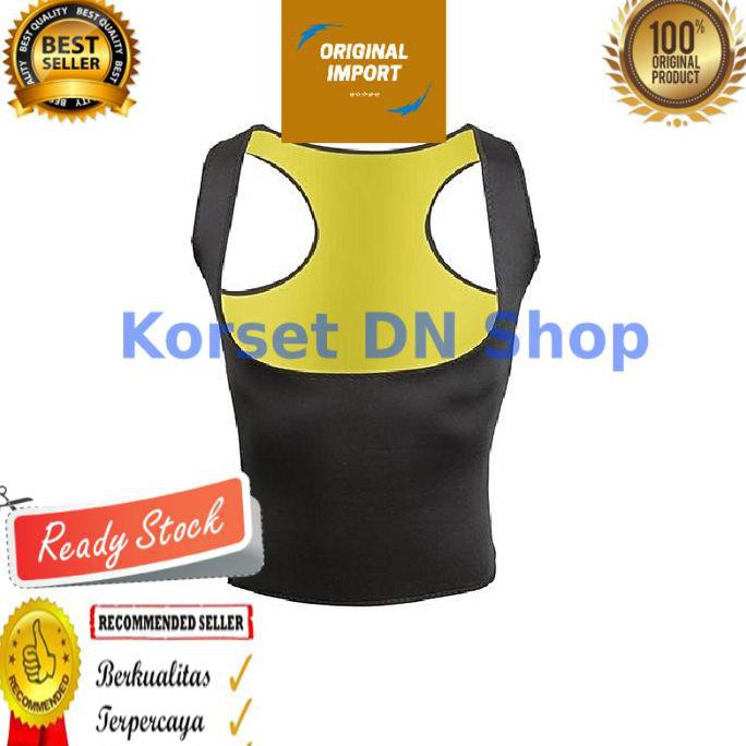 Terlarisseller# Korset Pelangsing Perut / Membakar Lemak / Cami Hot Shapers / 100% Ori