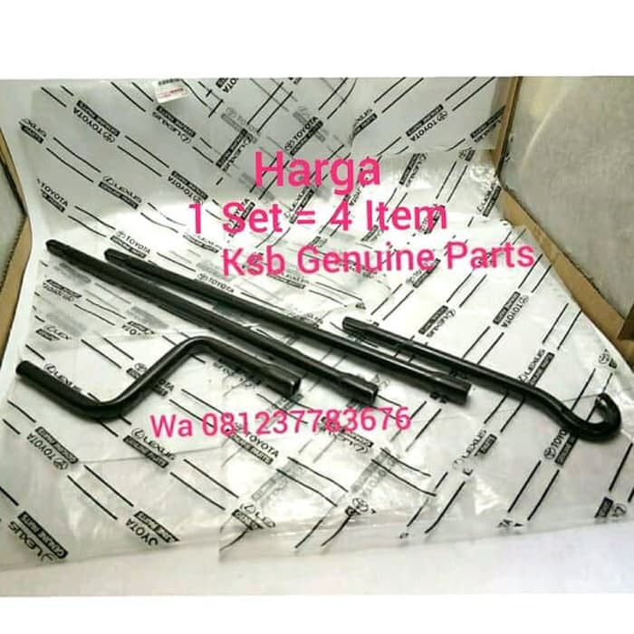 Kunci Gagang Ban Serep Innova inova Untuk 4pcs l Sparepart Mobil