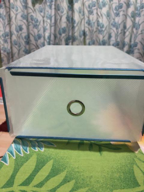 Tgb [ Isi 5 ] Mini Drawer/kotak Sepatu / Shoebox Warna Model Laci List Besi 1 Set Isi 5 Pcs