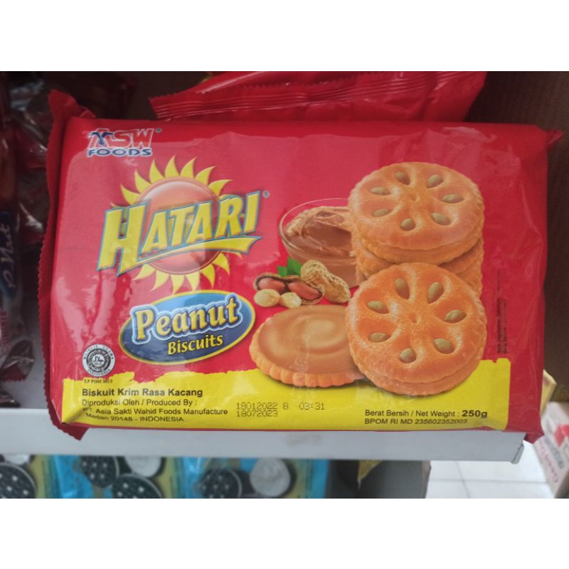 Jual Hatari Biskuit Selai Kacang Peanut Butter Biscuits G Indonesia Shopee Indonesia