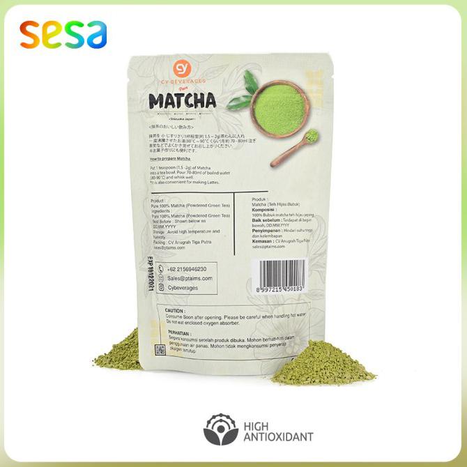 

Diskon CY Beverages Pure Matcha Powder 100gr Cuci Gudang Awal Tahun