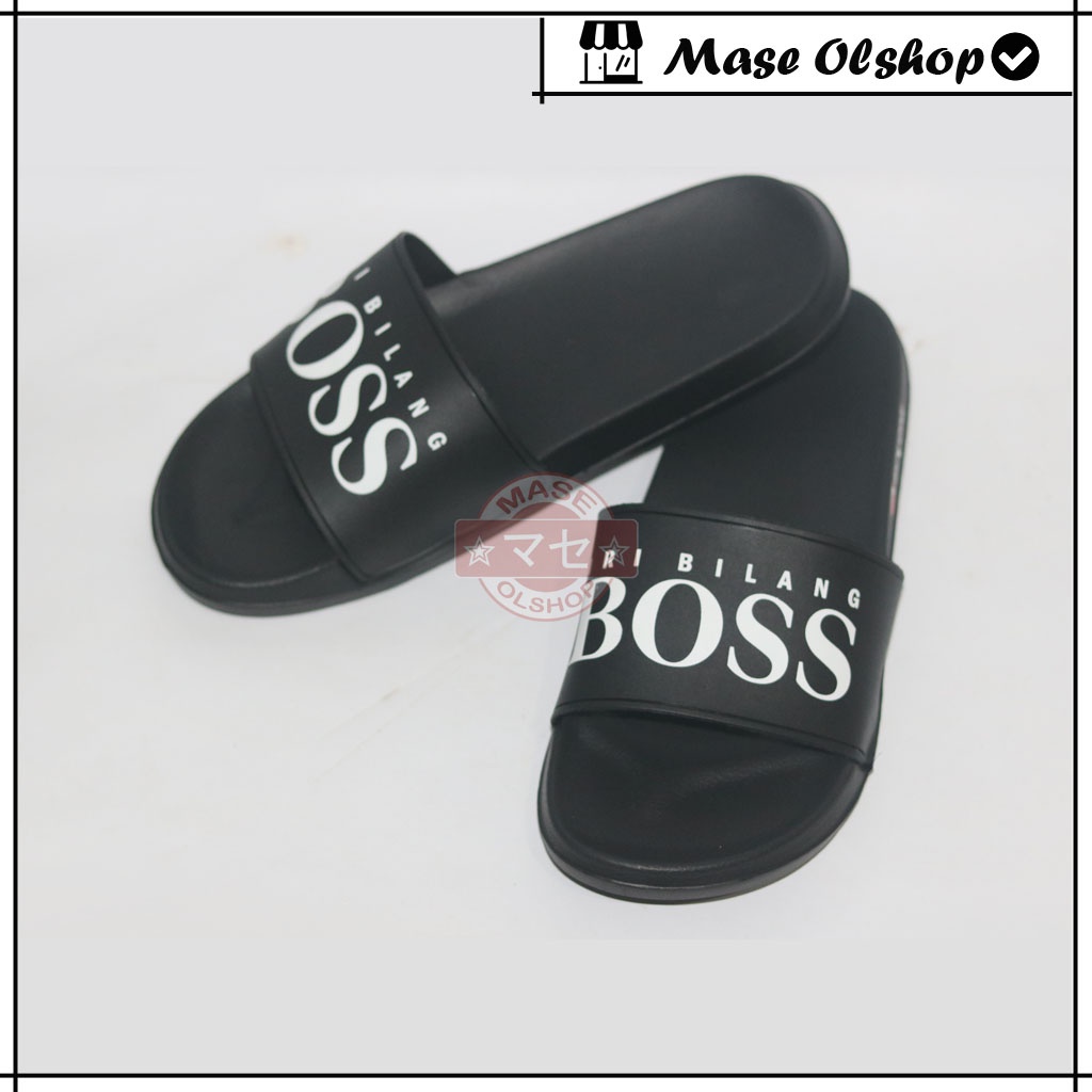 Sandal Slop Pria Iri Bilang BOSS