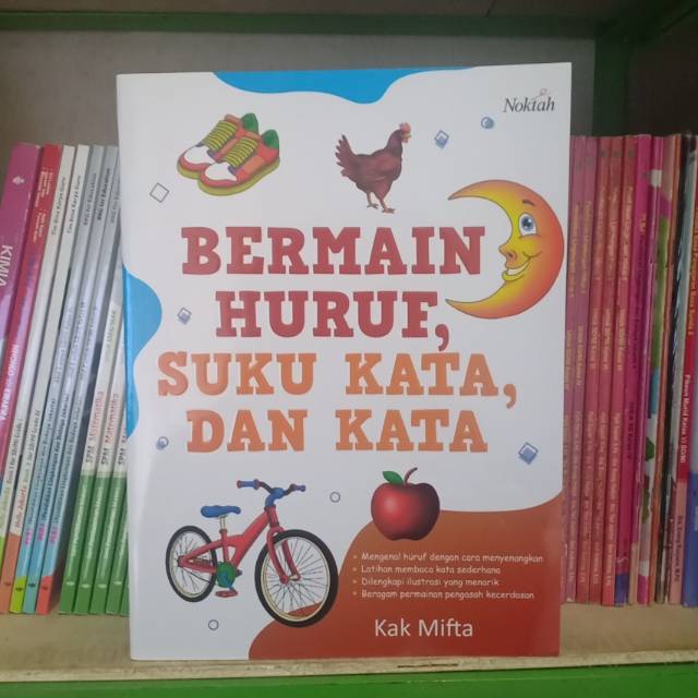 Buku Anak Bermain Huruf Suku Kata dan Kata