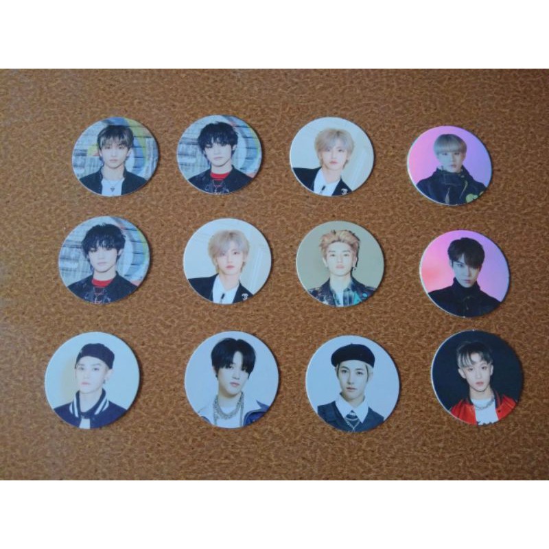 Sharing Official Circle Card NCT 127 NCT Dream/Circle WayV CC NCT 127 Dream Jungwoo Jaemin Renjun Ji