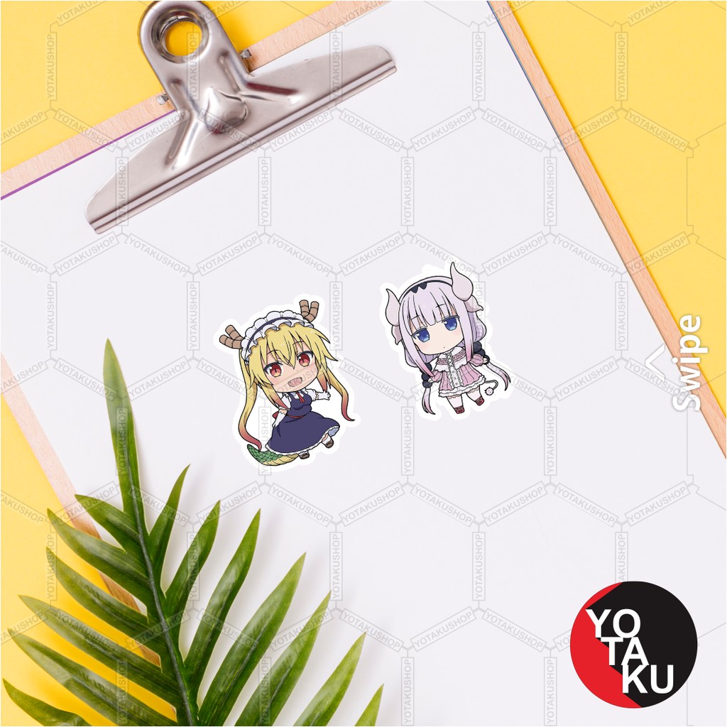 Stiker Sticker Anime Miss Kobayashi`s Dragon Maid SA8701