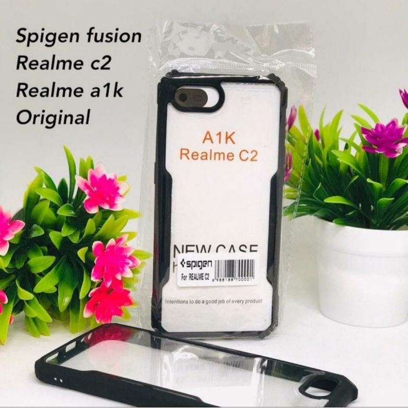 Softcase Clear Armor Bumper Transparant OPPO REALME C2/A1K New