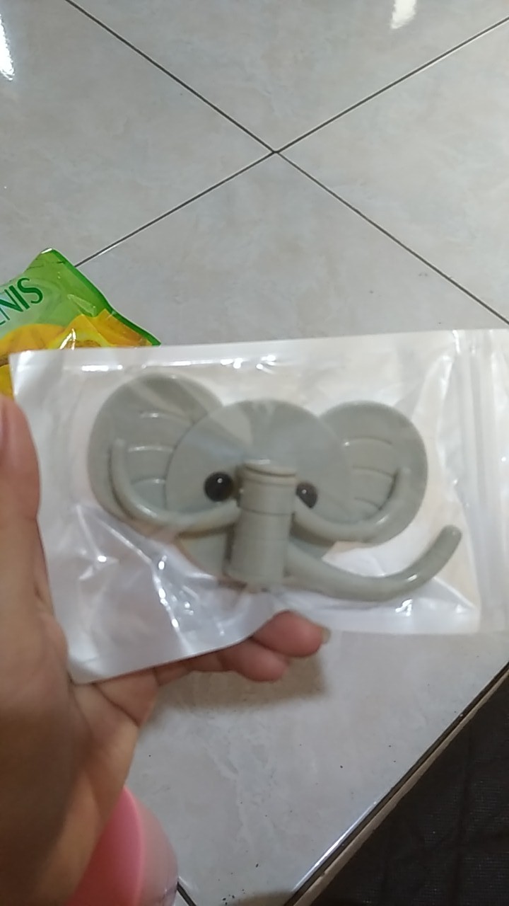 [import] Gh763 Gantungan Gajah 3 Hook Ii 9,7 X 7,5 X 5,3 Cm