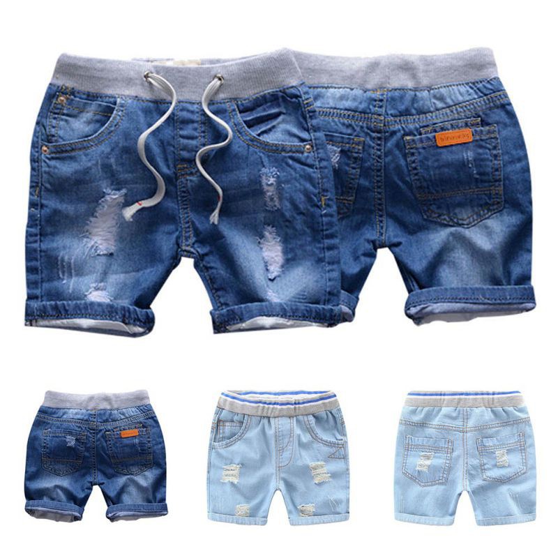  Celana  Anak Celana  Jeans  Pendek  Kasual Untuk Anak Laki 