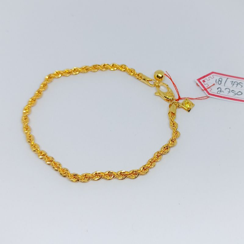 Gelang tangan tambang korea 420%/9k