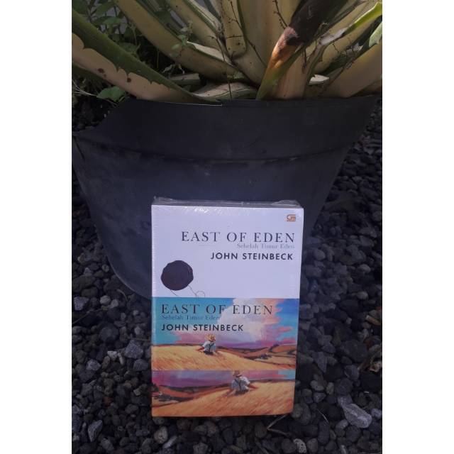 buku east of eden  (sebelah timur eden) bundel 1 set isi 2 buku