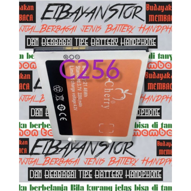 Batrai icherry c256 Batre BT i cherry C 256 Baterai i cheri Original Battery