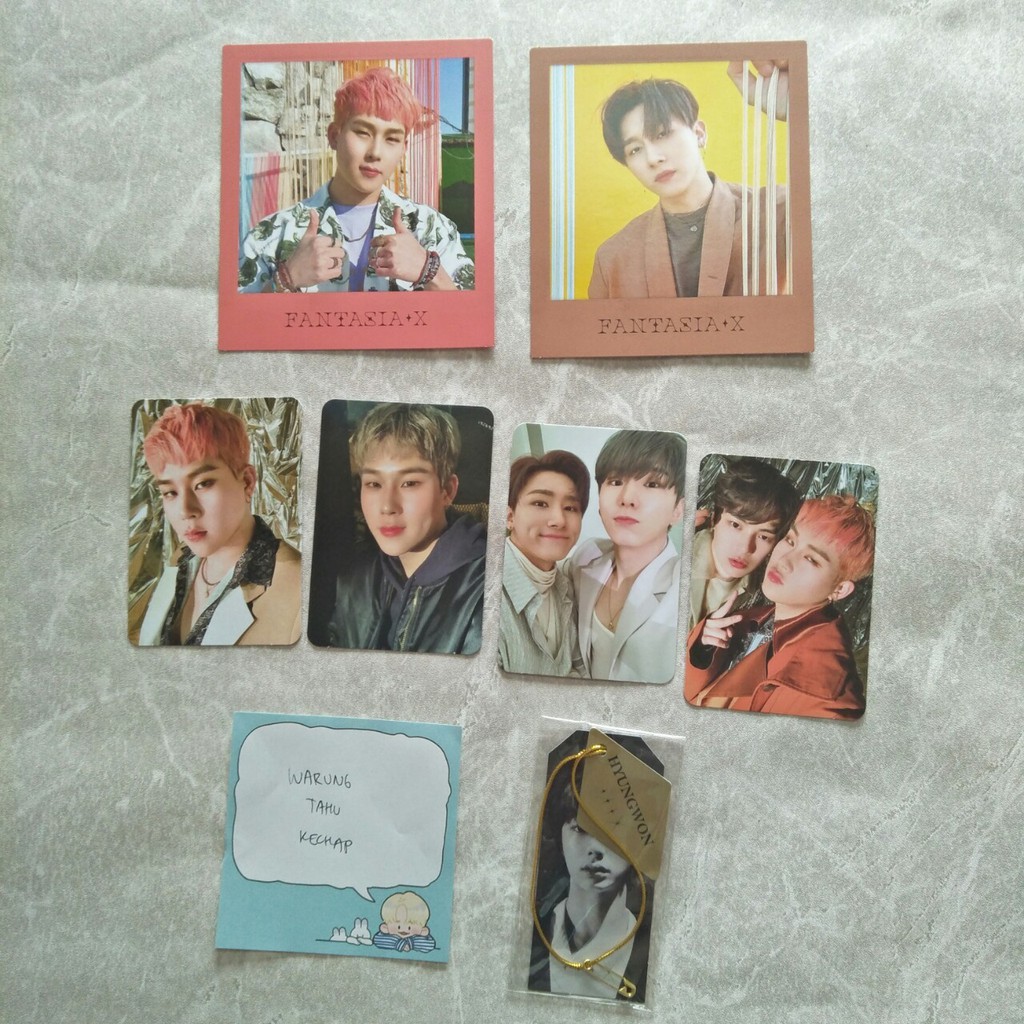 Monsta X Fantasia Jooheon IM Changkyun IM PC polaroid