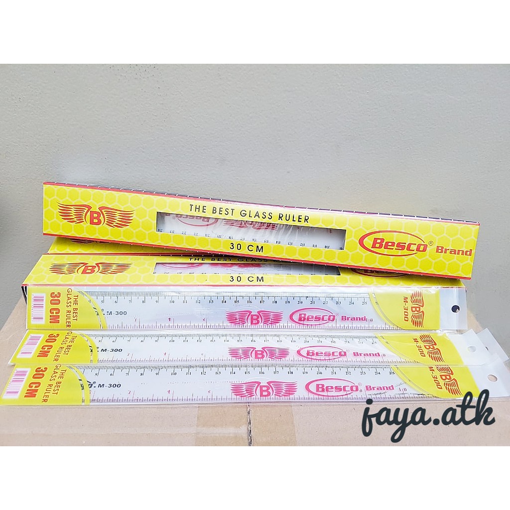 

Penggaris 30cm Besco
