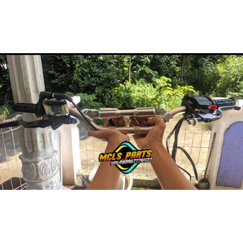 paket hemat!!! stang replika daytona+gas spontan domino ori italy+ holder kiri vixion+ master rem su